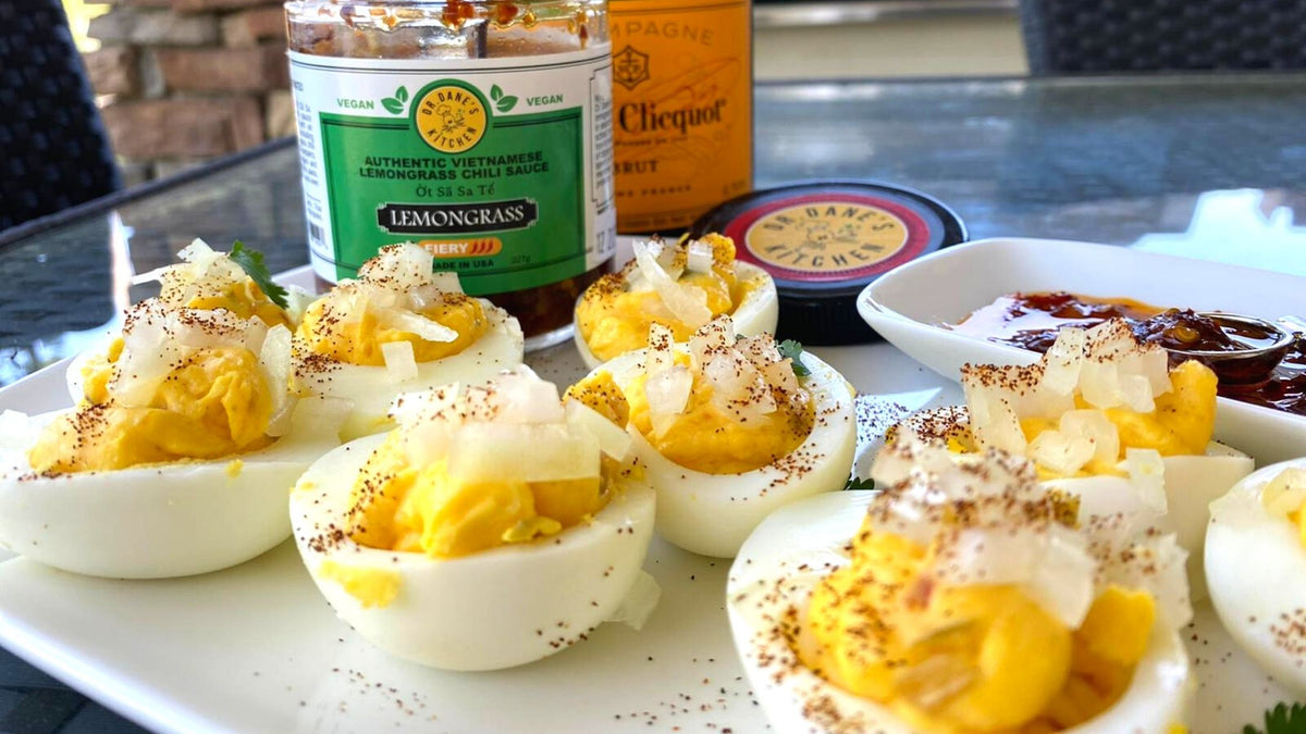 Dr. Dane's Kitchen Huế Deviled Eggs