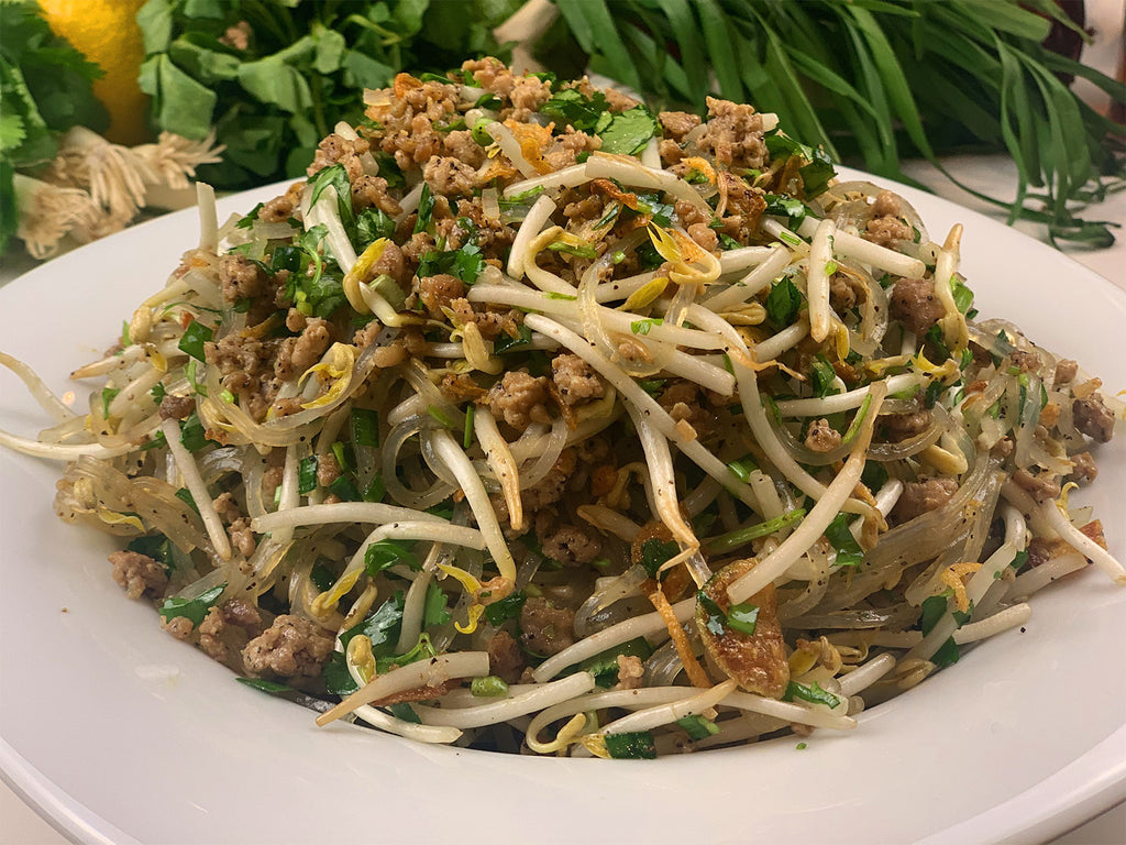 Vietnamese Noodle Salad Hủ Tiếu Khô