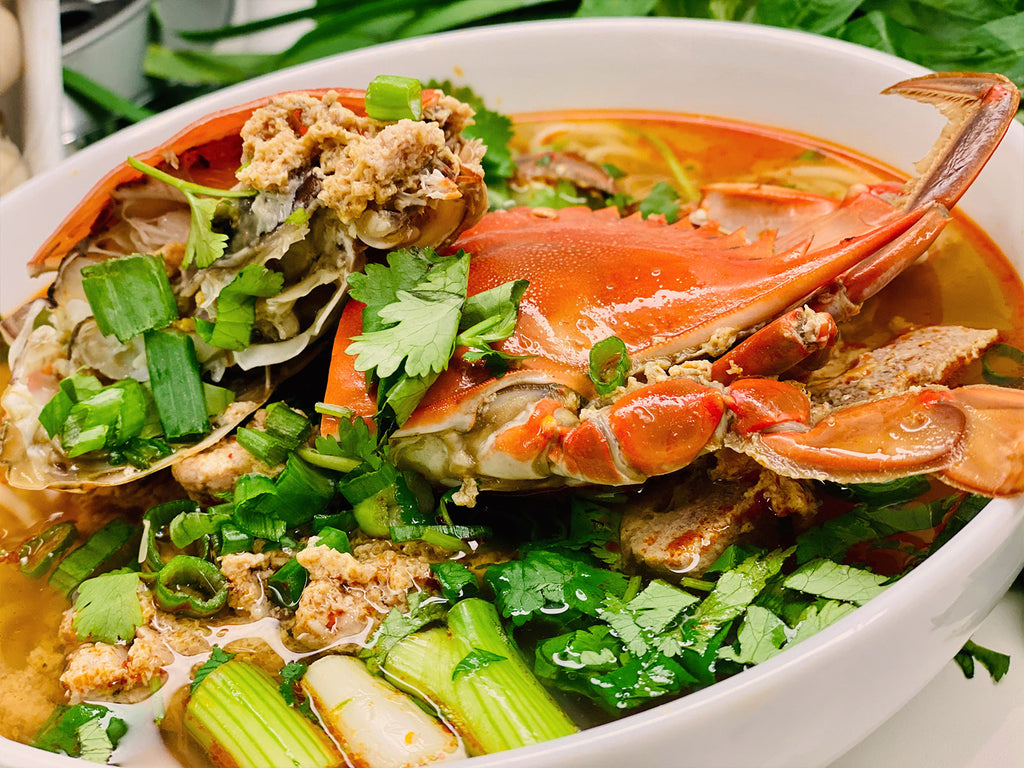 Bún Riêu Cua - Vietnamese Crab Noodle Soup