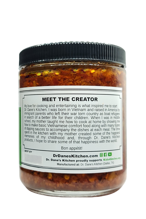 Original Authentic Vietnamese Lemongrass Chili Sauce (Mam Ruoc Ot Sa Sa Te)