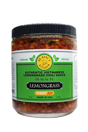 Open image in slideshow, Vegan Authentic Vietnamese Lemongrass Chili Sauce (Ot Sa Sa Te)
